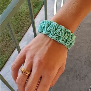 ❤️ Blue Beaded Bracelet ❤️